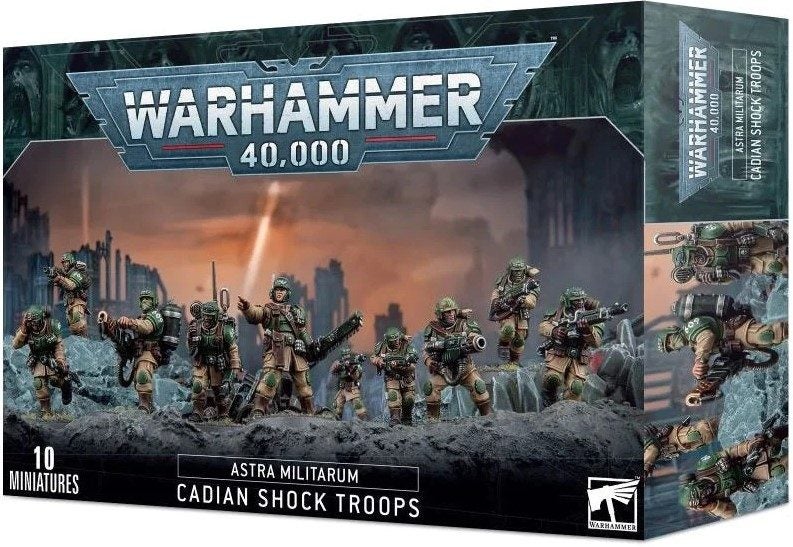 Warhammer 40000: 47-33 Astra Militarum: Cadian Shock Troops Carousel 1