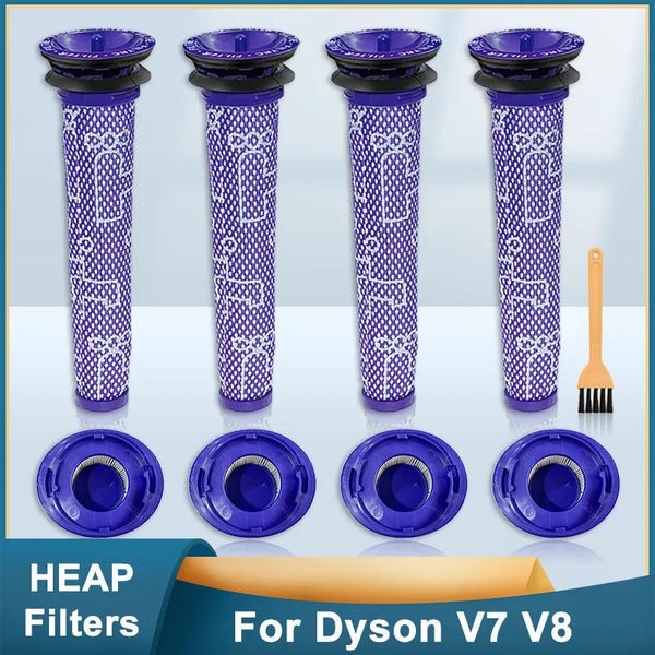 Pre Filter HEPA Post-Filters for Dyson V7 V8 Cordless Vacuum Cleaners Acc CHK12N Carousel 2
