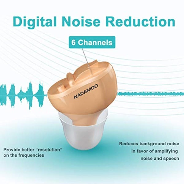 Hearing Amplifier- 4 Channels, Digital,3 Program- Premium quality Carousel 3