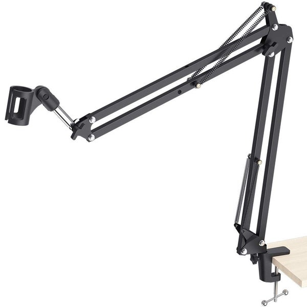 Maono AU-B01 Microphone Suspension Boom Scissor Arm Carousel 1