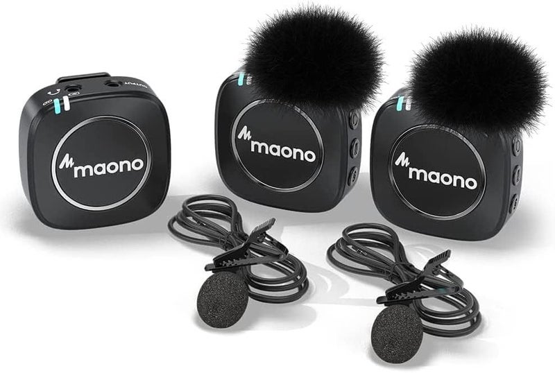 MAONO WM820 Wireless Michrophone Carousel 1