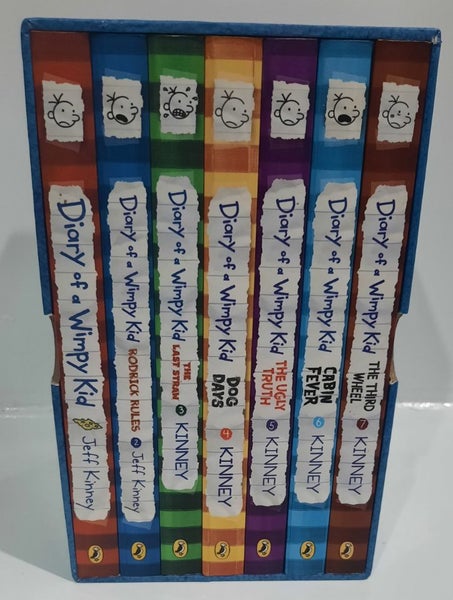 Diary Of A Wimpy Kid Boxed Set Books 1-7 By Jeff Kinney ^ Carousel 2