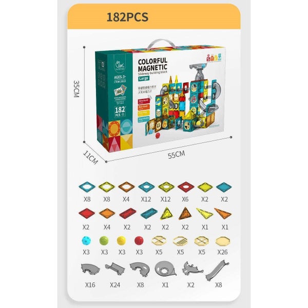 Magnetic Tiles Building Blocks Set New Carousel 1