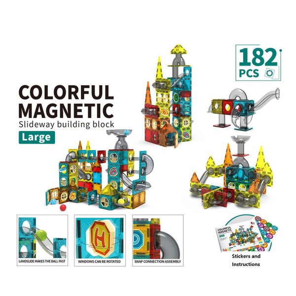 Magnetic Tiles Building Blocks Set New Carousel 2