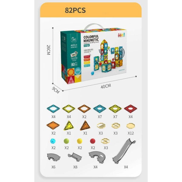 Magnetic Tiles Building Blocks Set New Carousel 2