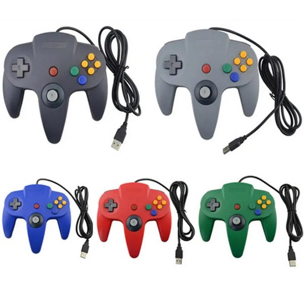 N64 USB N64 ABS Gamepad Controller Joystick PC Computer Game Handle USB G CHK12N Carousel 2