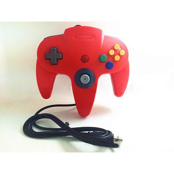 N64 USB N64 ABS Gamepad Controller Joystick PC Computer Game Handle USB G CHK12N Carousel 1