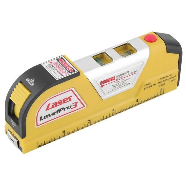 Lase Guide Ruler horizontal Laser ruler Vertical laser Level Measure 8FT Aligner ...