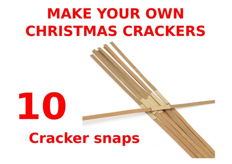 Christmas cracker Cracker Snaps - 10 x Snap bang for DIY christmas cracker Carousel 1