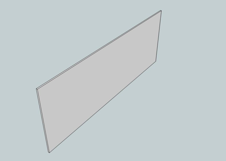 Melamine White - 870 High 2400mm Wide Bar Back Panel Carousel 2