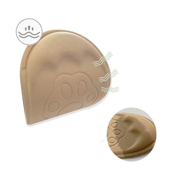 Heels Reduce Shoe Size Sports Shoes Forefoot Pad Non-slip Half Insoles Insert Carousel 2