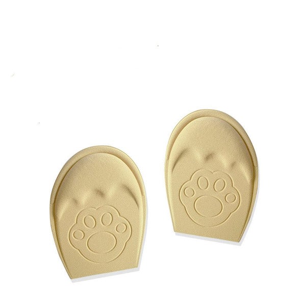 Heels Reduce Shoe Size Sports Shoes Forefoot Pad Non-slip Half Insoles Insert Carousel 1