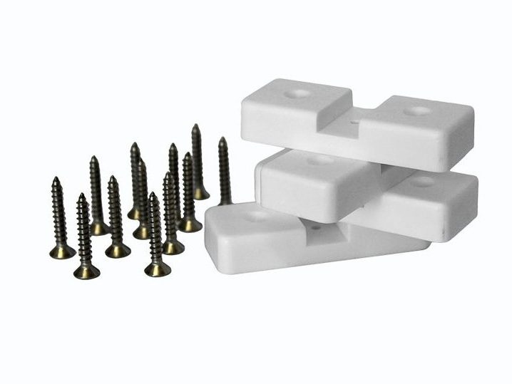 4 Fishing Rod Holder Rack - 4 Rods - White Carousel 2