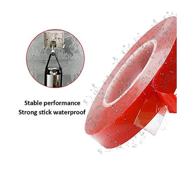 2mm-45mm Double Sided Adhesive Tape Acrylic Transparent No Traces Sticker CHK12N Carousel 2