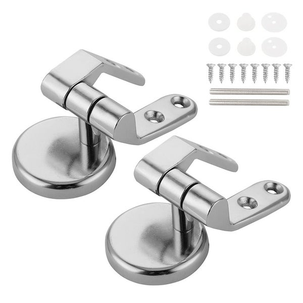 Stainless Steel Toilet Seat Hinge Universal Adjustable Replacement Flush CHK12N Carousel 1