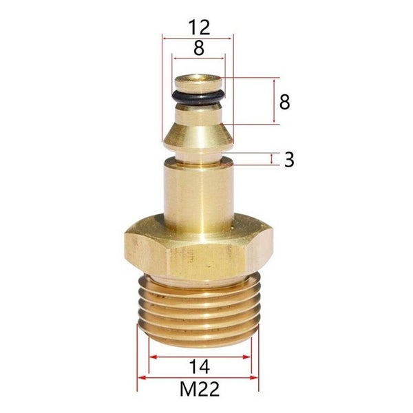 Electric Pressure Washer Converter Adapter for Sthil / Nilfisk, Karcher, Ryobi Carousel 1