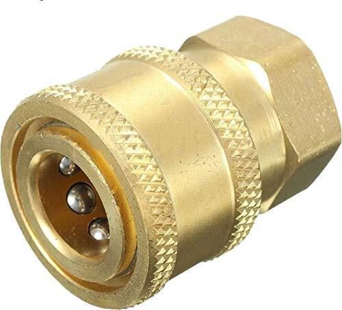 Pressure Hose Adapter G1/4 Female x 1/4 QC Female Quick Connect Carousel 4