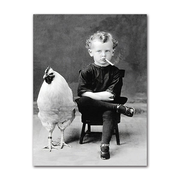 Retro Photo Home Decoration City Landscape Figure Street Alpaca Skyscrape CHK12N Carousel 1