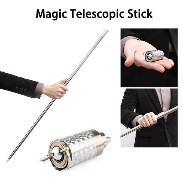 EDC Metal Magic Telescopic Stick Rod Martial Arts Magic Pocket Outdoor Ca CHK12N Carousel 2