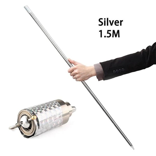 EDC Metal Magic Telescopic Stick Rod Martial Arts Magic Pocket Outdoor Ca CHK12N Carousel 1
