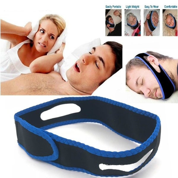 1pc Anti Snoring Belt Triangular Chin Strap Mouth Guard Gifts For Women M CHK12N Carousel 2