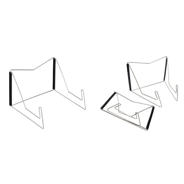 Book Display Stand Textbook Stands Collapsible Metal Bookstand Easel Display Hol Carousel 2