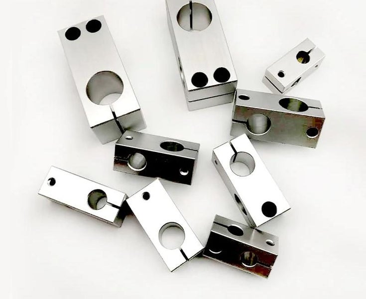 Pillar fixing clamp vertical fixed diameter fastening aluminum alloy opti CHK12N Carousel 2