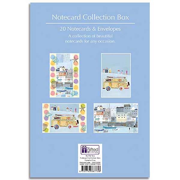 20 Card Collection & Envelopes: BY THE SEA 4 Designs Carousel 2