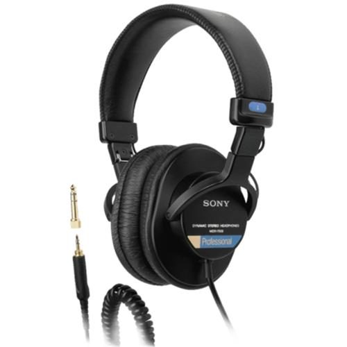 Sony MDR-7506 Wired Professional Monitor Headphones - Black 40mm Drivers - Carousel 1