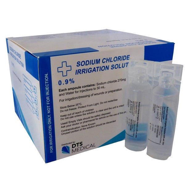 3 x 30ml Saline Ampules Carousel 1