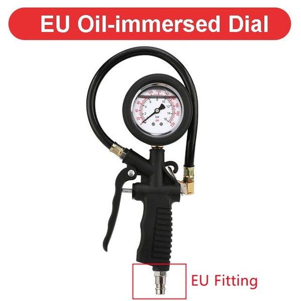 Tire Pressure Gauge For Car Motorcycle SUV Inflator Pumps Tire Repair Too CHK12N Carousel 1