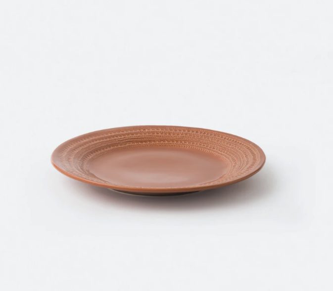 CITTA Lagom Round Platter 39cm - Chestnut Carousel 1