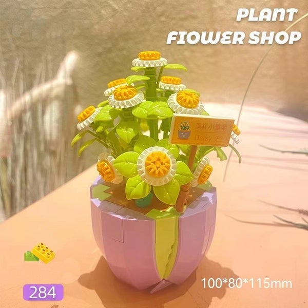 Building Blocks Flower Bouquet PID2081 Carousel 1
