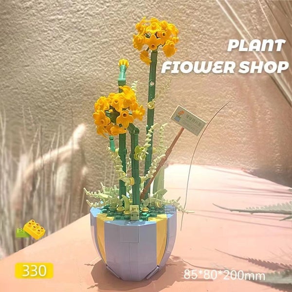 Building Blocks Flower Bouquet PID2086 Carousel 1