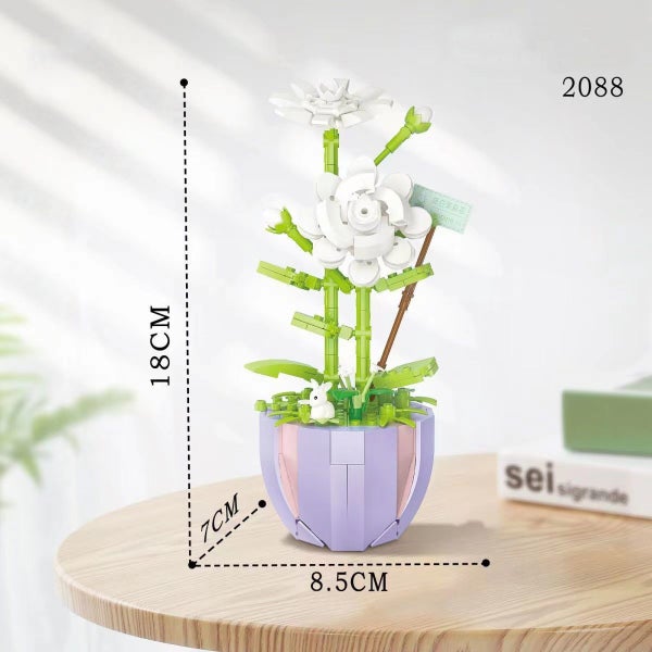 Building Blocks Flower Bouquet PID2088 Carousel 2