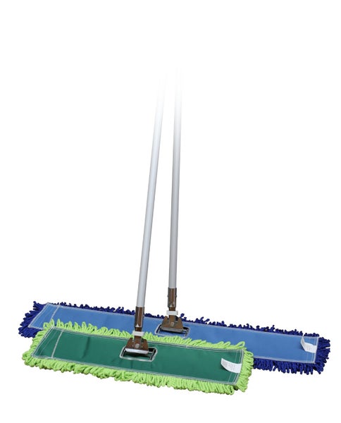 Dust Floor Mop Large Commercial Grade 600 mm with Handle Complete Unit Carousel 2