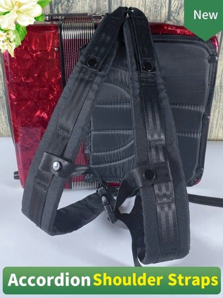 Nylon Accordion Shoulder Straps, Adjustable Horizontal Strap Position, Fo CHK12N Carousel 2
