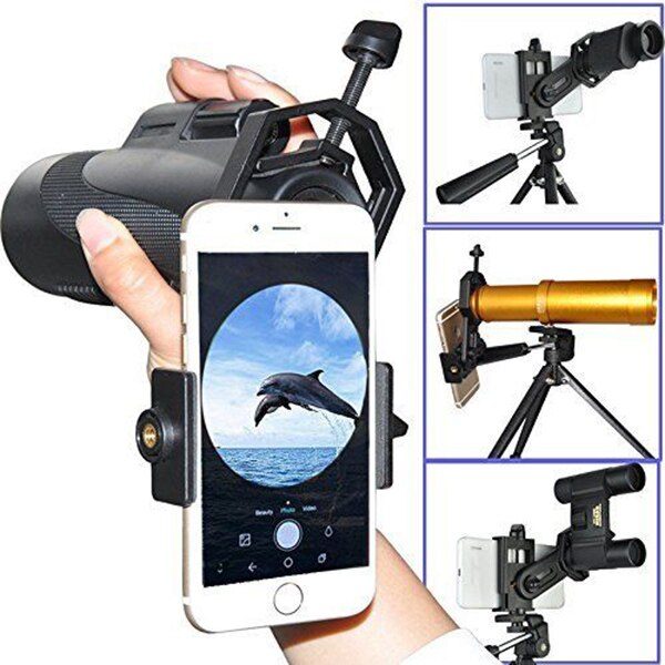 Universal Mobile Phone Holder Clamp Spotting Scope Cellphone Adapter Moun CHK12N Carousel 2
