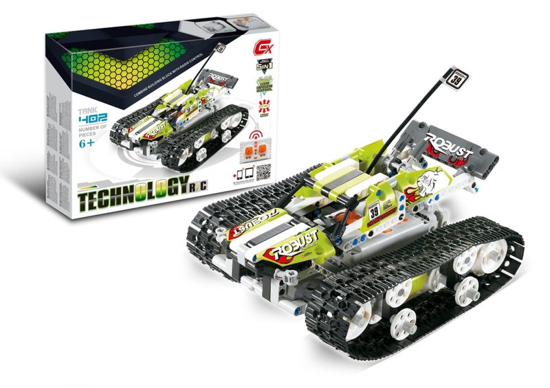 5 in 1 Build-up Remote Control Car & Robot Carousel 1