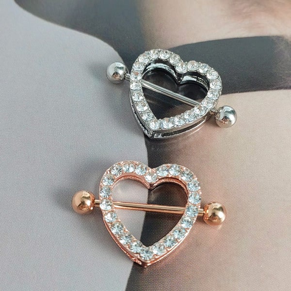 4pc Nipple Piercing Jewellery Carousel 2