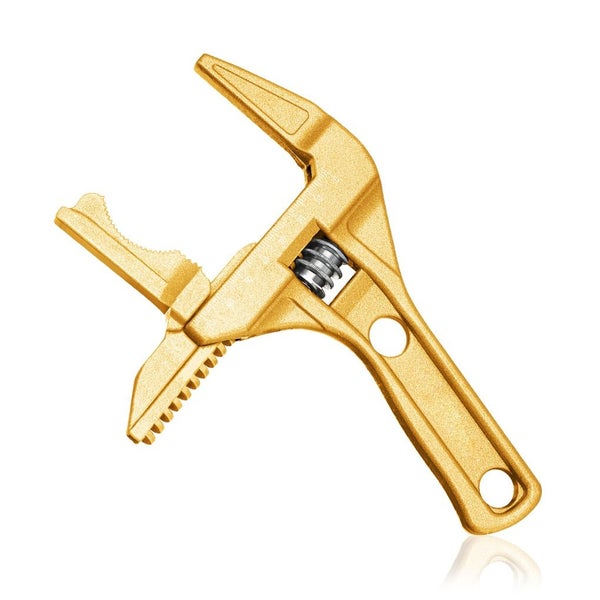 Bathroom Plumbing Wrench Short Handle Repairing Large Opening Spanner Bas CHK12N Carousel 1