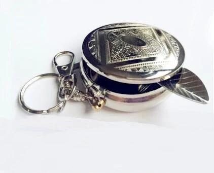 MINI Portable smelly cigar ashtray stainless steel with a key chain ash t CHK12N Carousel 2