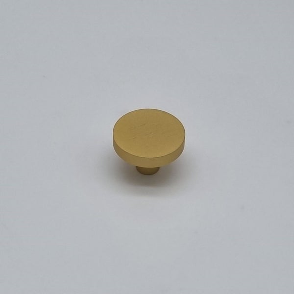 30mm Brushed Gold Modern Style Knob 30x20mm Carousel 2