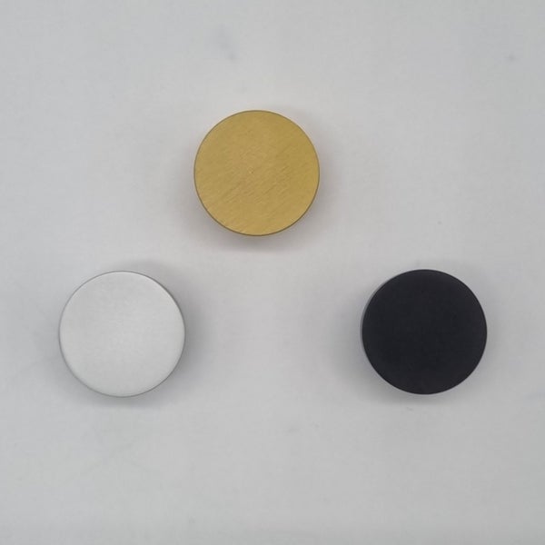 30mm Brushed Gold Modern Style Knob 30x20mm Carousel 6