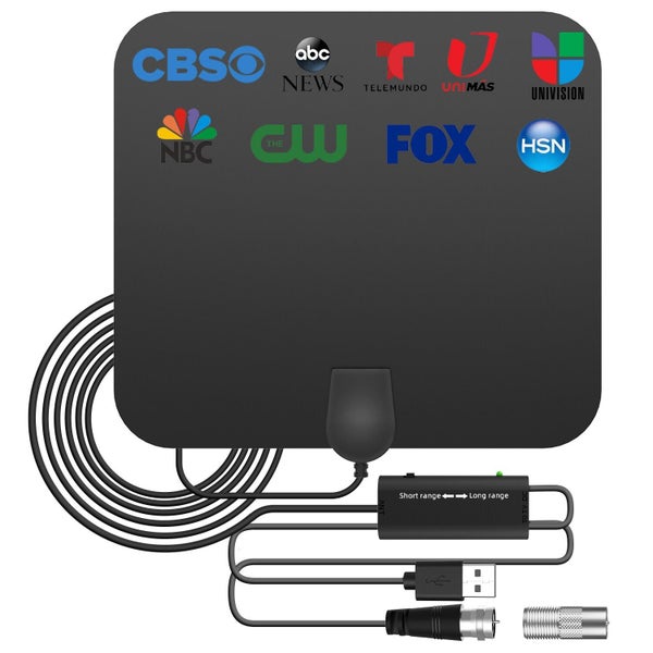 4K Flat Indoor TV Antenna HD Digital Indoor Aerial Amplifier HDTV Antenna CHK12N Carousel 2