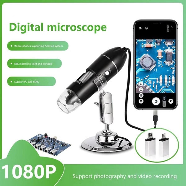 1600X 1080P LED Digital Microscope Camera 3in1 Type-C USB Portable Electr CHK12N Carousel 2