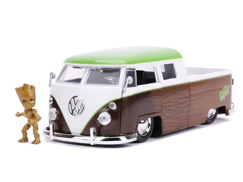 Jada 31202 1/24 HWR - '63 VW BUS W/GROOT Carousel 1