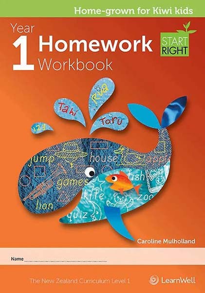 Year 1 Homework Start Right Workbook Carousel 1