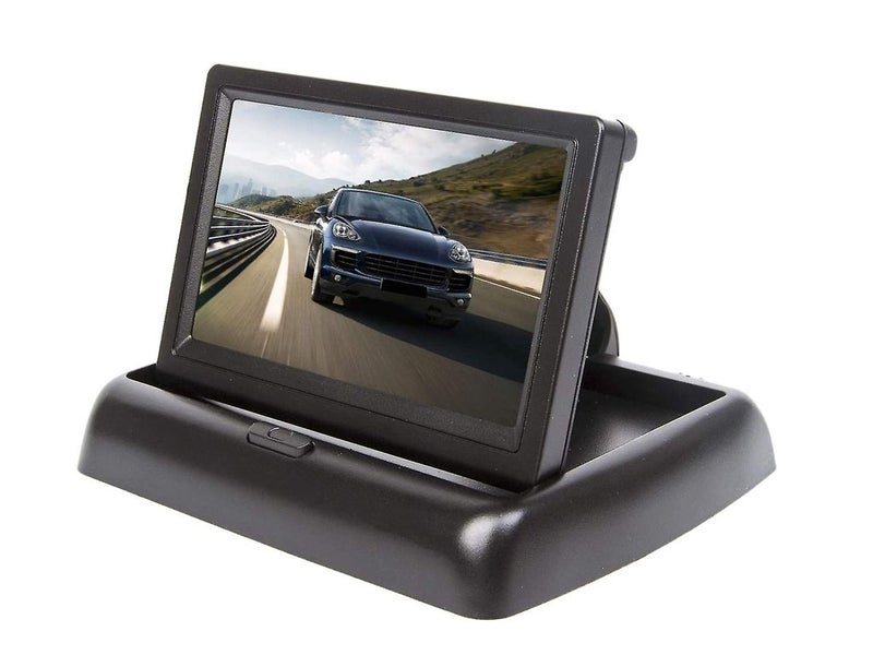 5" Baby Car Monitor Seat Bracket Camera Set - Flashing Screen Carousel 6