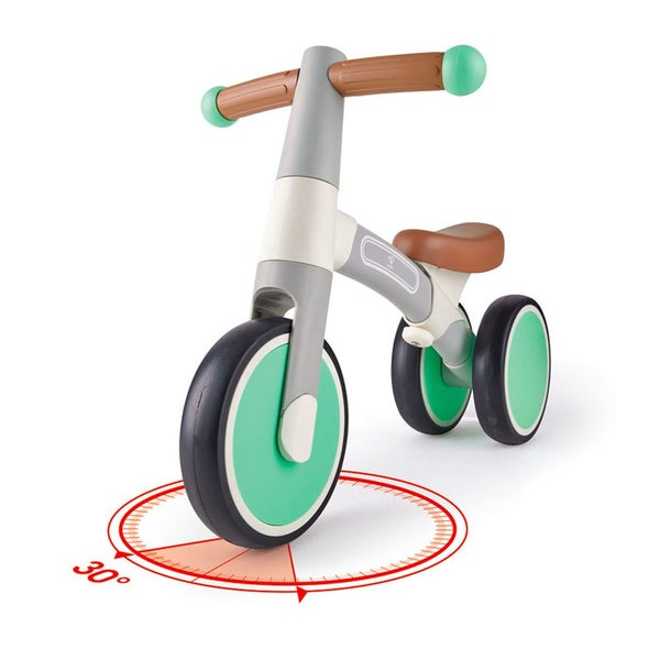 Hape 18m+ GRN First Ride Kids Children Toddler Padded Push Bike Ride-On Play Toy Carousel 2